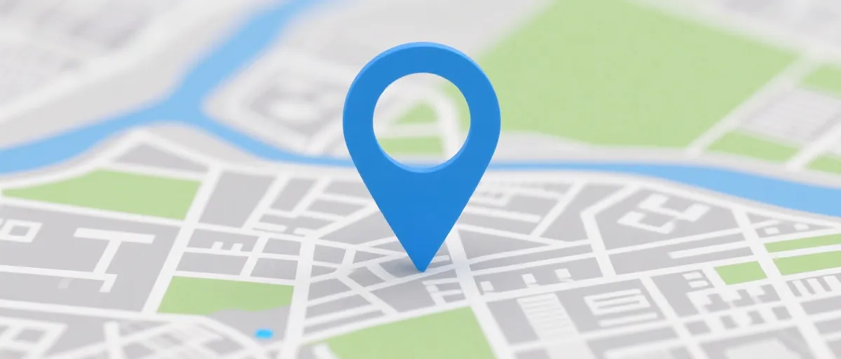 服务区域与联系位置（示意图）